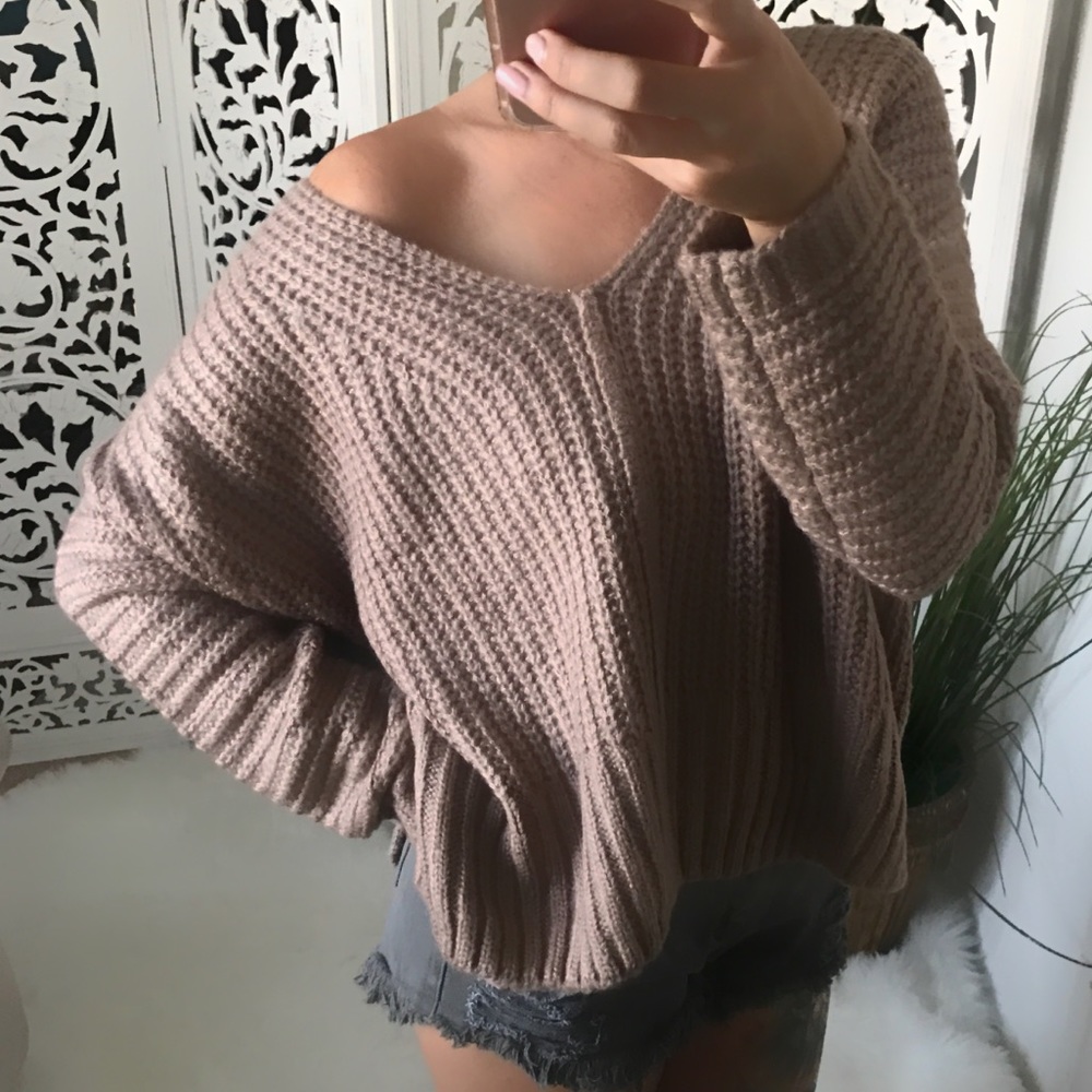 LAST 1️⃣ BOBY Heavy Knit V Neck Sweater - Picture 4 of 8